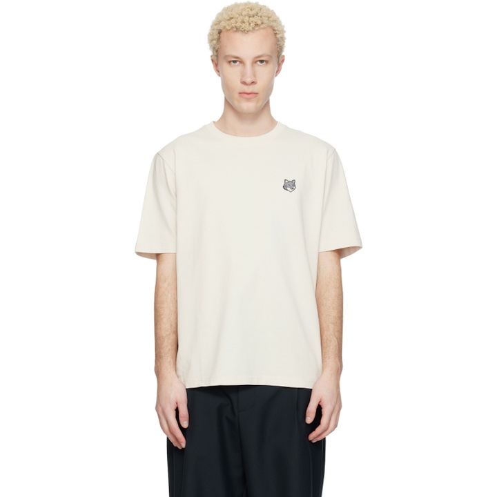 Photo: Maison Kitsuné Pink Fox Head Comfort T-shirt