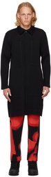 Homme Plissé Issey Miyake Black Like Coat