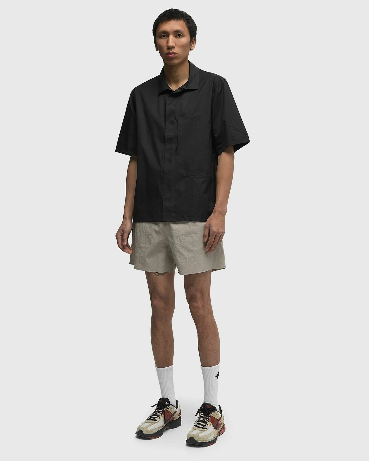 Arc´teryx Veilance DEMLO SS SHIRT Black Mens Shortsleefe