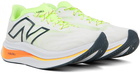 New Balance White FuelCell SuperComp Trainer v2 Sneakers