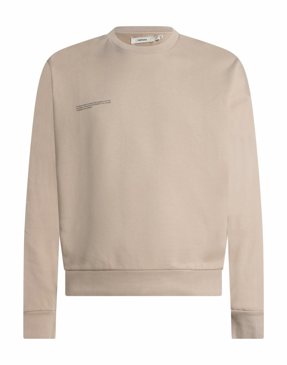 Pangaia Mens Sweatshirt in Beige