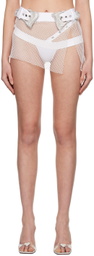 Poster Girl White Gloria Miniskirt
