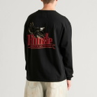 Rhude Men's American Spirit Long Sleeve T-Shirt in Vintage Black/Red