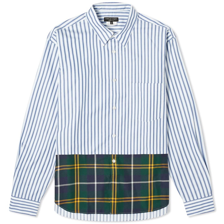 Photo: Comme des Garcons Homme Plus Tartan Check Stripe Shirt