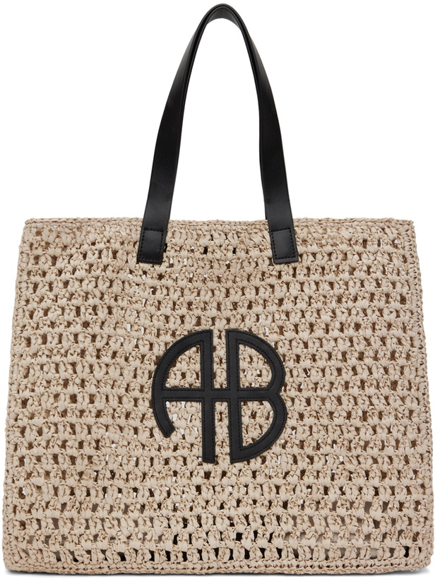 Photo: ANINE BING Beige Large Rio Tote