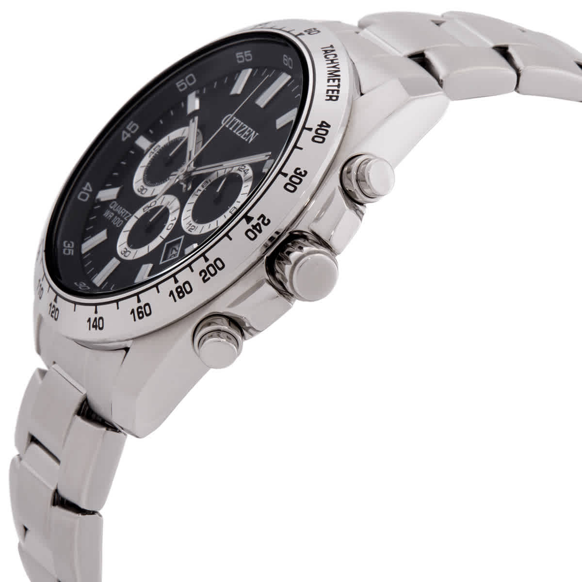 Citizen Chronograph Quartz Black Dial Mens Watch AN8230-59E