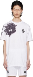 Y-3 White Real Madrid Edition 23/24 Fourth Authentic T-Shirt