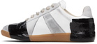 Maison Margiela White & Gray Replica Sneakers