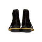 Fendi Black Leather Chelsea Boots