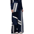 adidas Originals by Danielle Cathari Blue Deconstructed Lounge Pants