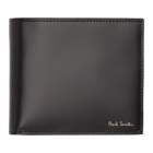 Paul Smith Black Rainbow Map Wallet