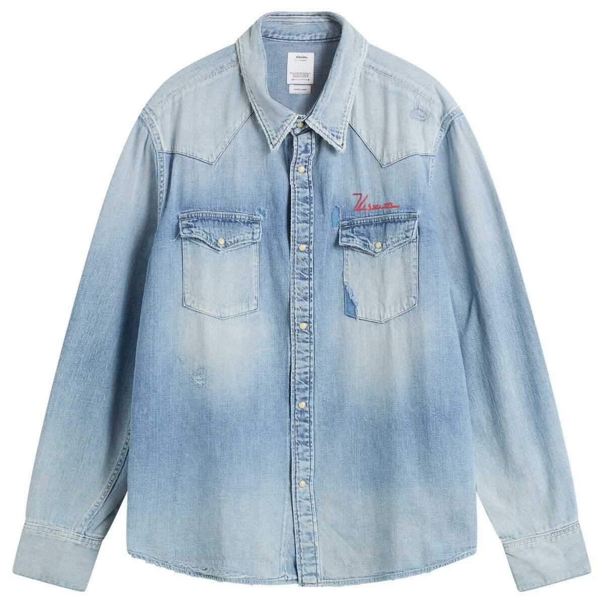 visvim - Handyman Denim Shirt - Blue Visvim