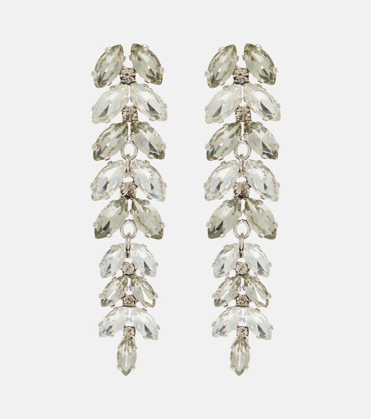 Erdem Embellished drop earrings