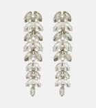 Erdem Embellished drop earrings