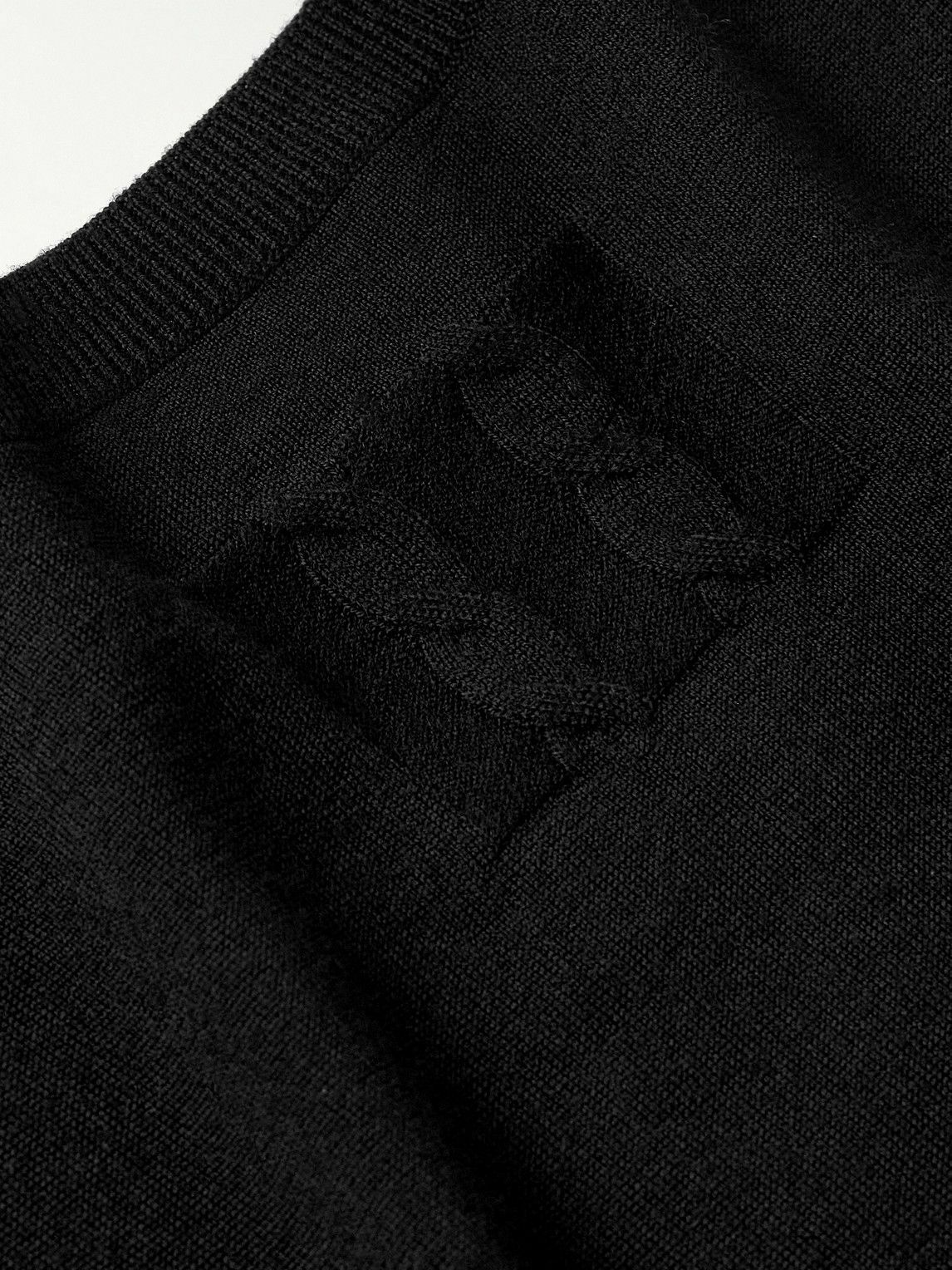 Nili Lotan - Draven Wool T-Shirt - Black