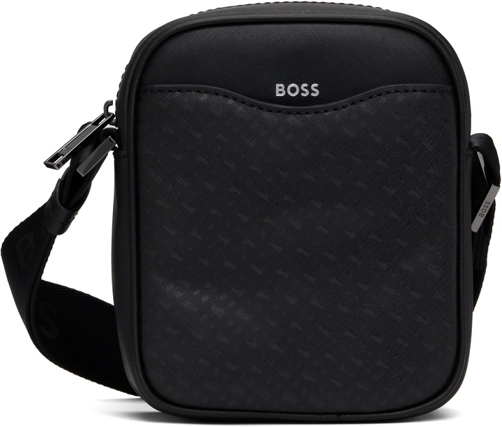 Photo: BOSS Black Monogram Pocket Reporter Bag