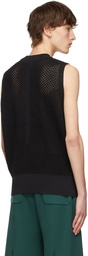 CFCL Black Lattice Vest