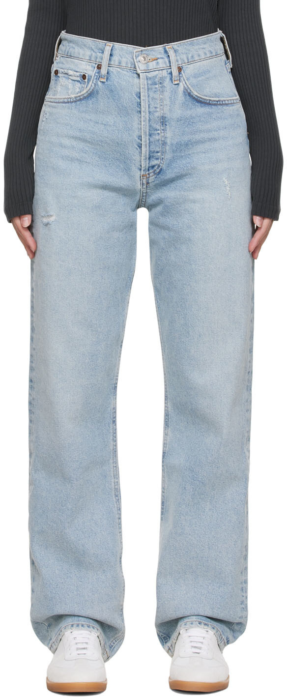 ボトムスその他 Citizens of Humanity Light washed blue Delfina jeans Citizens of Humanity Winslow Cropped Boyfriend Jeans