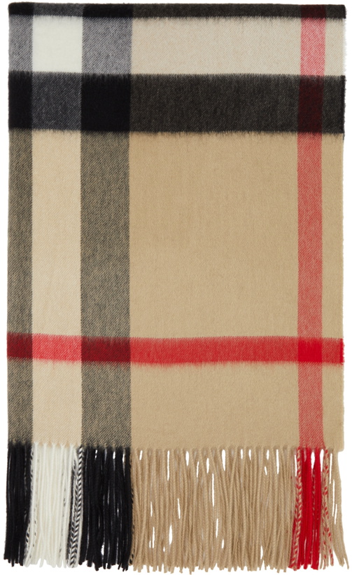 Photo: Burberry Cashmere Oversized Check Scarf