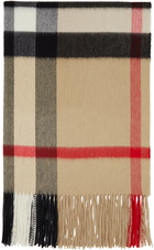 Burberry Cashmere Oversized Check Scarf