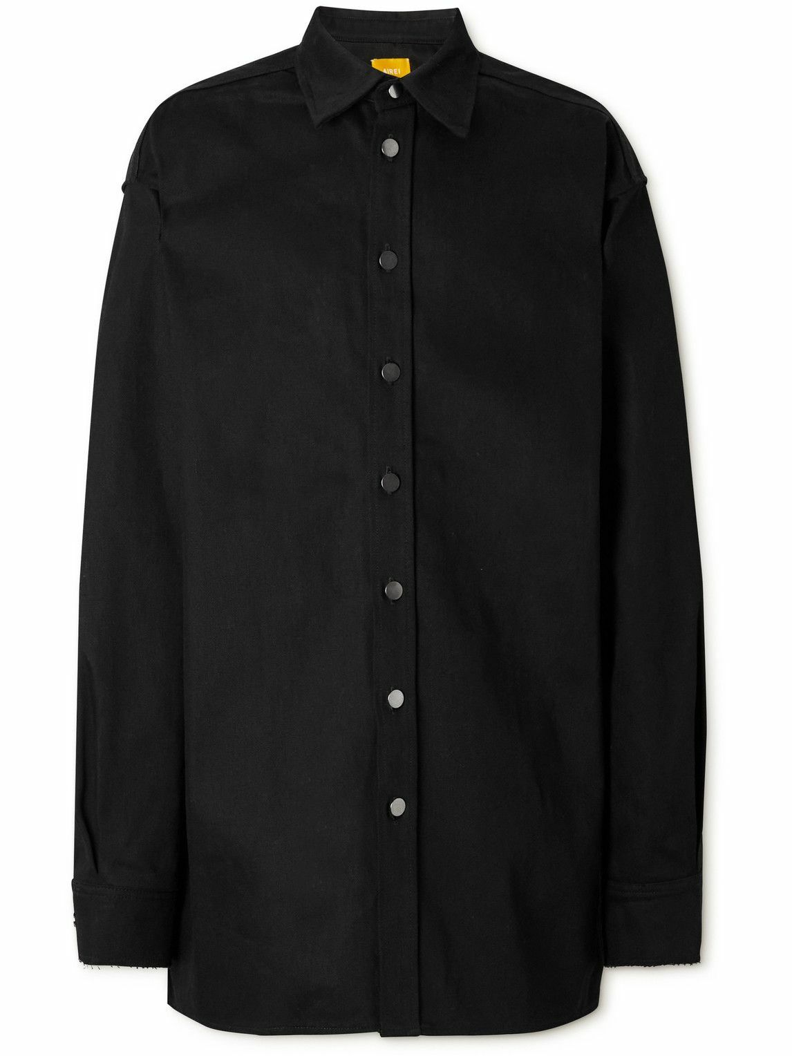 AIREI Denim Overshirt Black