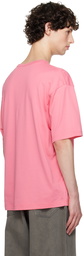 Acne Studios Pink Patch T-Shirt