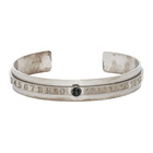 Maison Margiela Silver Buratto Bangle Bracelet