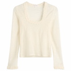 My Mum Made It Women's Lace Poem Top in White