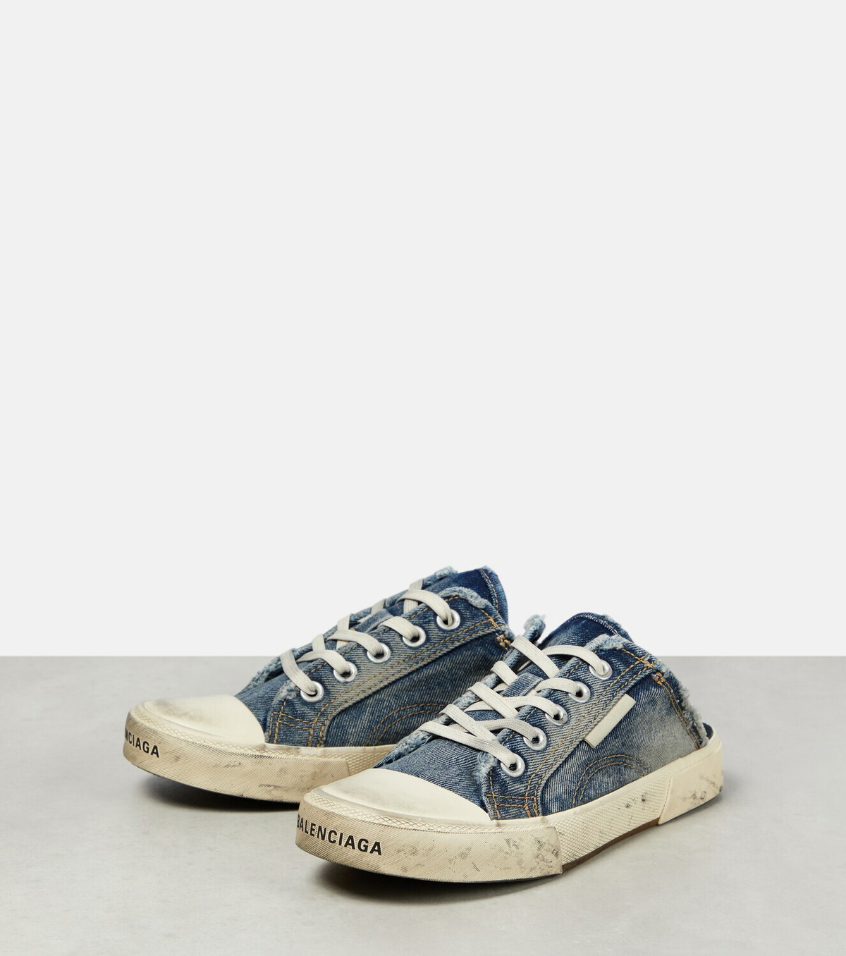 Balenciaga Paris Mule denim sneakers