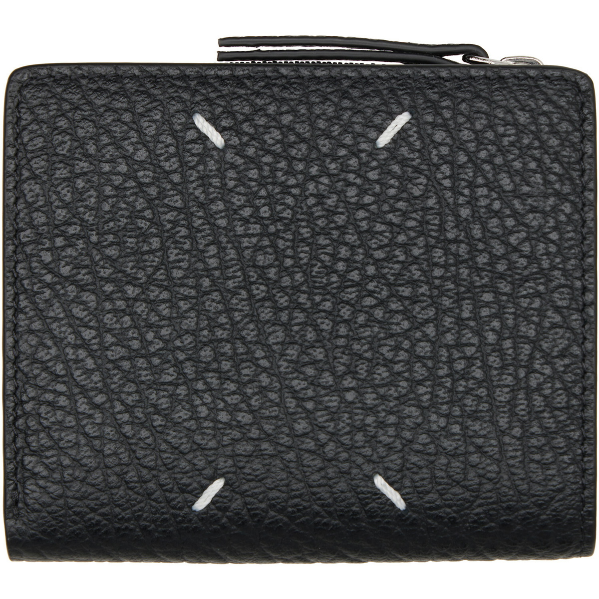 Maison Margiela Black Four Stitches Wallet