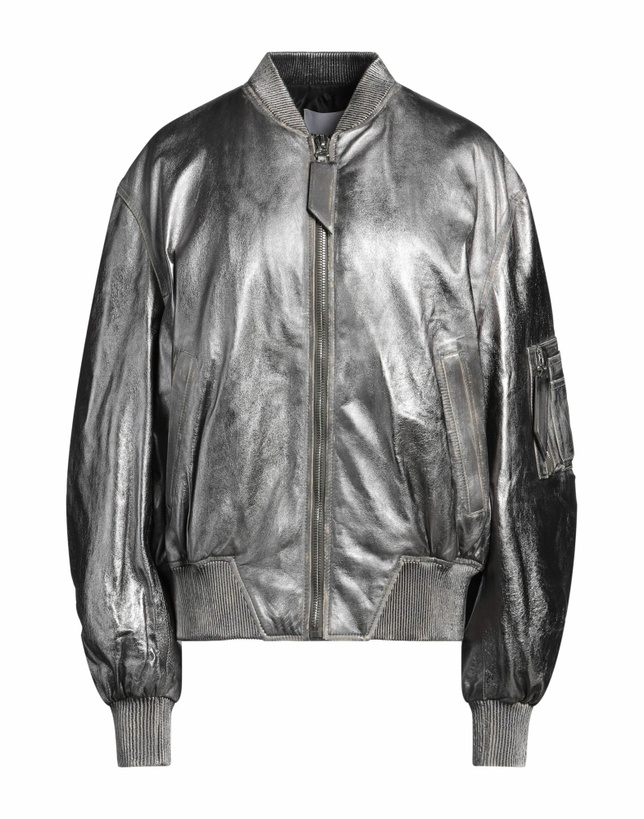 Photo: The Attico Womens Jacket in Silver