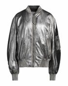 The Attico Womens Jacket in Silver