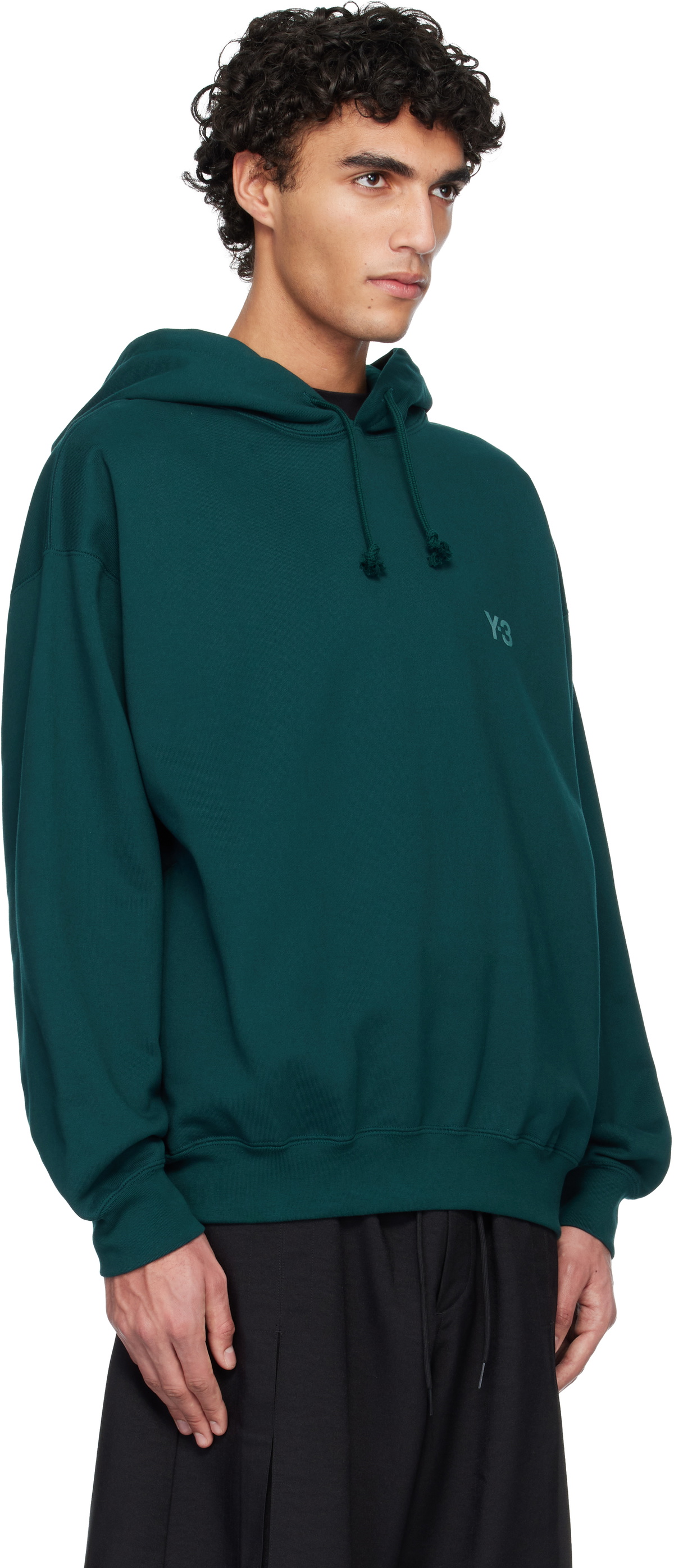 Y-3 Green FT Hoodie