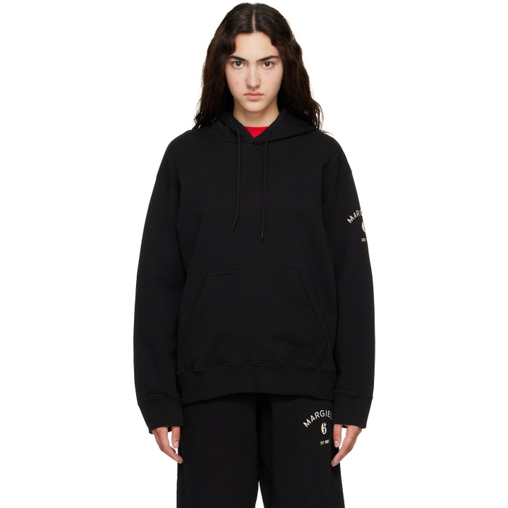 Photo: MM6 Maison Margiela Black Mannequin-Print Hoodie