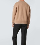 Ami Paris Ami de Cœur wool cardigan