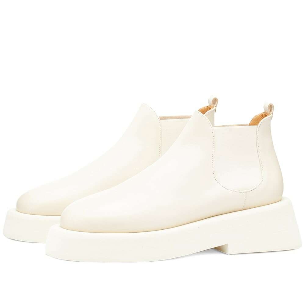 Photo: Marsèll Women's Marsell Gommellone Pull On Chelsea Boot in White