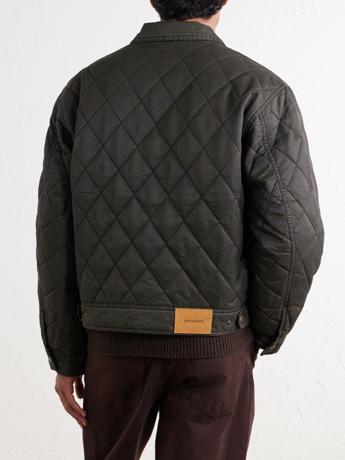 Aimé Leon Dore - Quilted Shell Blouson Jacket - Green