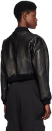 YMC Black Tenor Leather Jacket