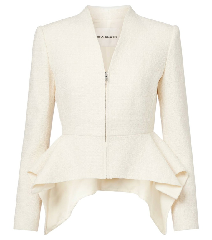Photo: Roland Mouret Peplum bouclé jacket