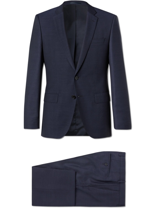Photo: HUGO BOSS - Huge6/ Genius5 Slim-Fit Virgin Wool Suit - Blue - IT 52