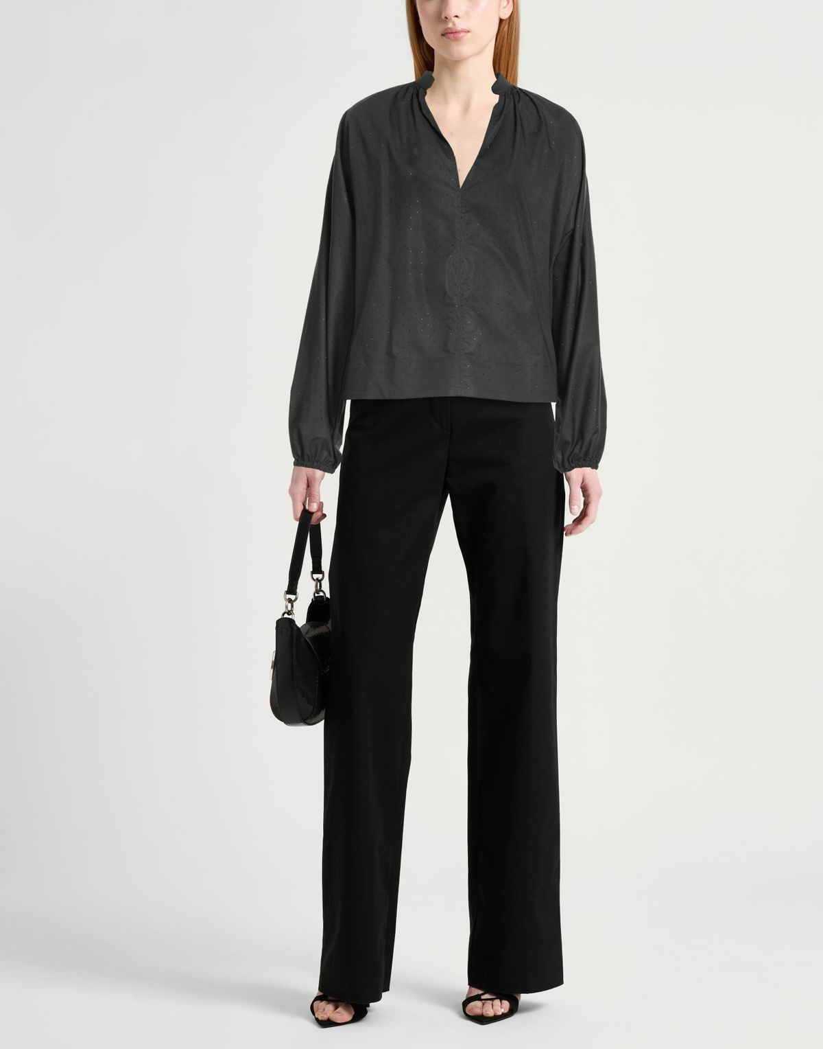 Jijil Womens Top in Black
