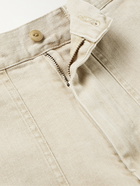 OFFICINE GÉNÉRALE - Paolo Stretch-Cotton Twill Chinos - Neutrals