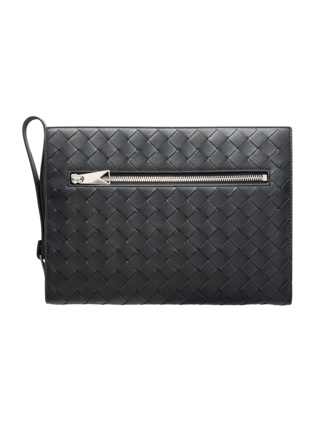Photo: Bottega Veneta - Intrecciato Leather Pouch