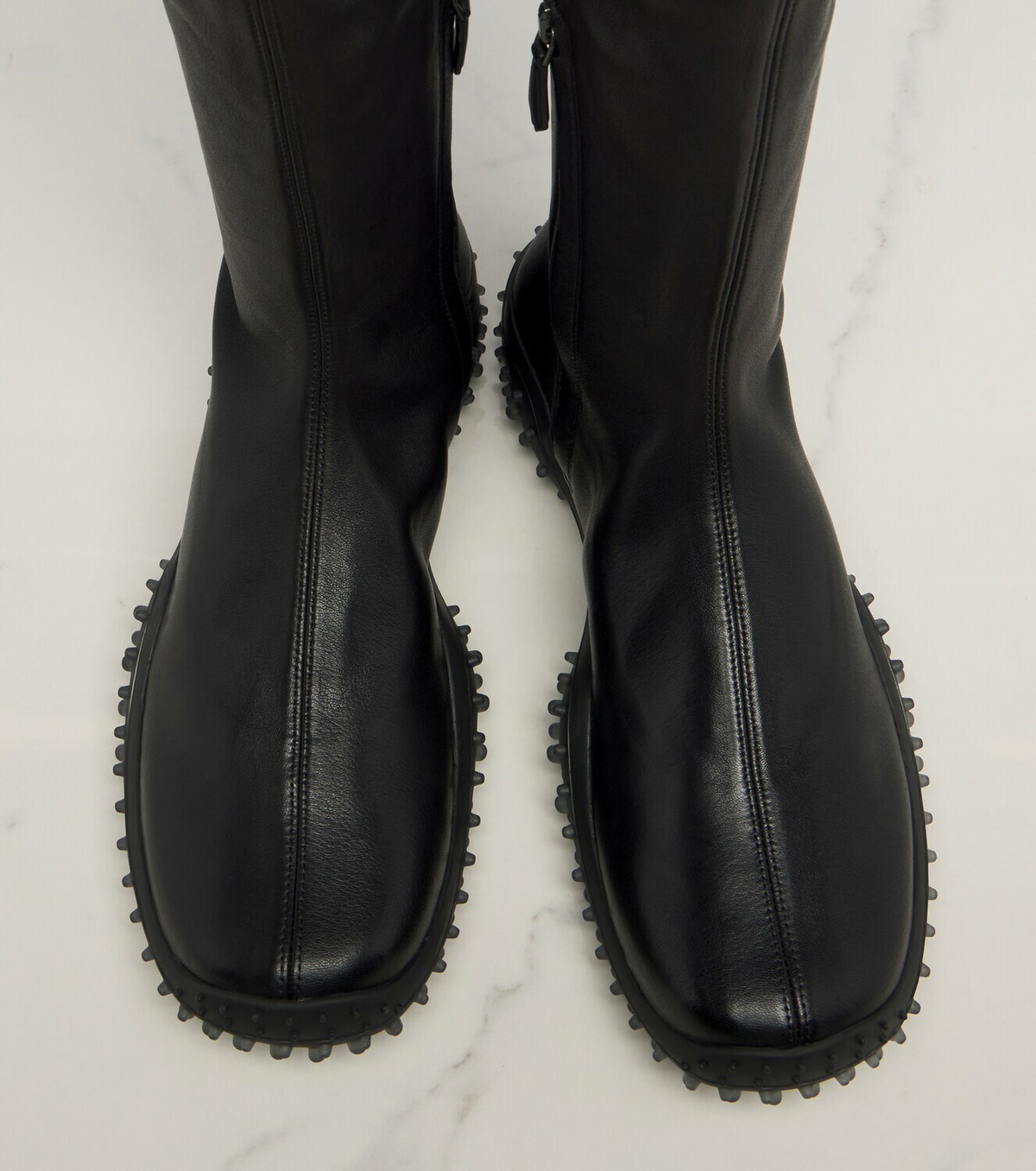 Miu Miu Leather knee-high boots