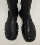 Miu Miu Leather knee-high boots