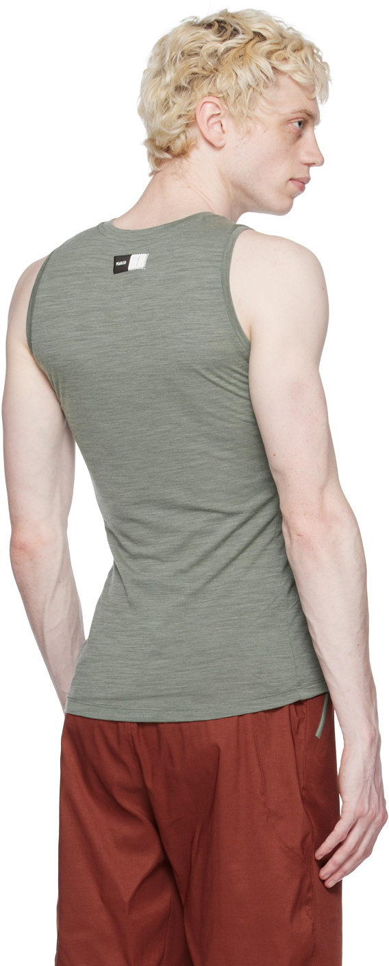 PEdALED Khaki Breathable Tank Top