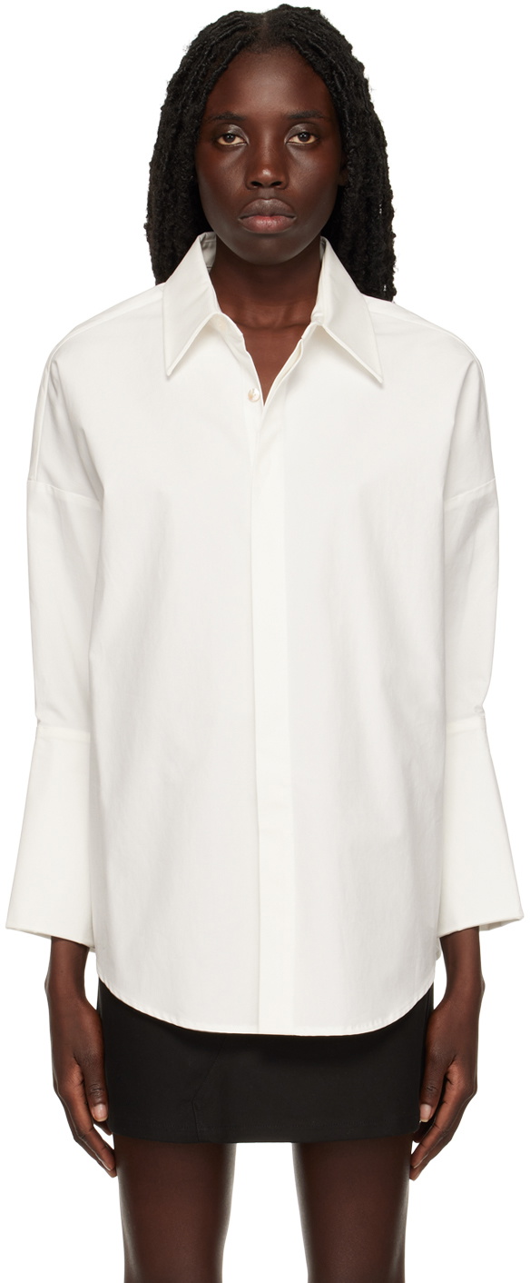 Fax Copy Express SSENSE Exclusive White Shirt