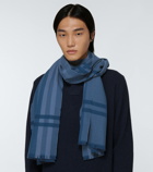 Loro Piana - Checked virgin wool scarf