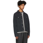 Officine Generale Grey Corduroy Liam Jacket