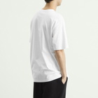 Calvin Klein Men's Heritage Crest Cotton Poplin T-Shirt in White